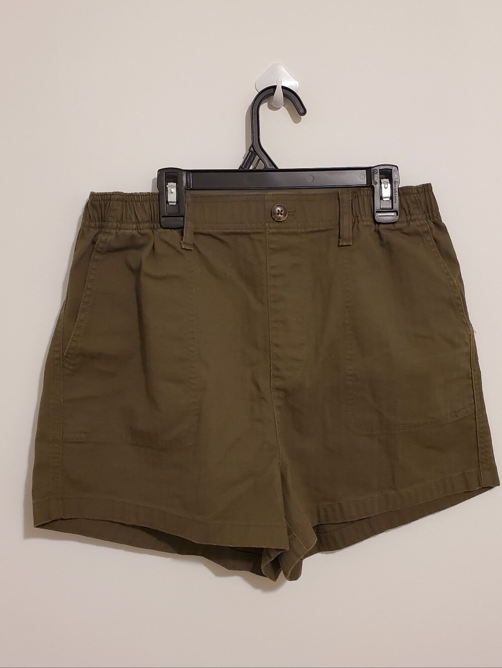 Madewell Olive Green Shorts Size Small Stretchy Waist